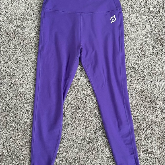 Peloton Apparel - BUNDLE - Cadent leggings and bra, size L, color “purple punch” - Picture 2 of 7